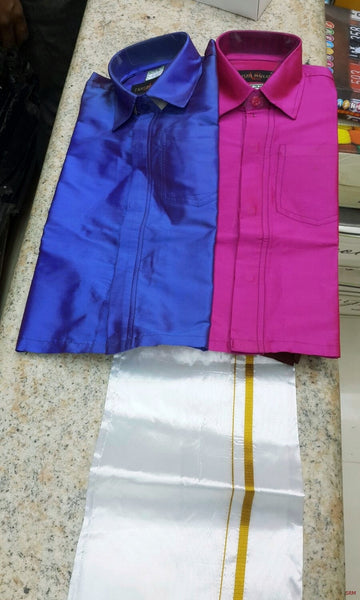 Vesti / Dhoti And Shirt  For Kids