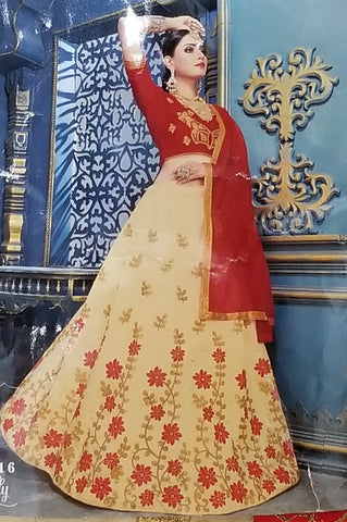 Lehanga - Red