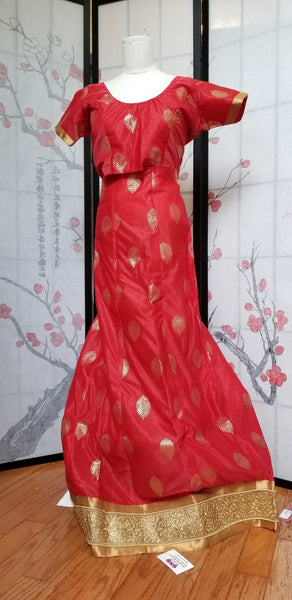Lehanga - Red Embroidary