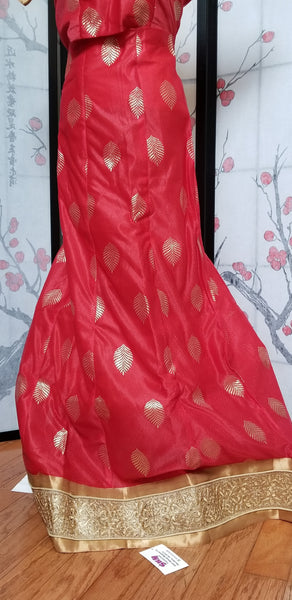 Lehanga - Red Embroidary