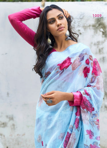 Floral Saree