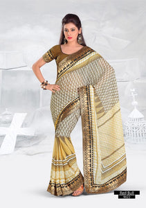 SAREE - Printed, Multi-color and Embroidary Catalog 9022