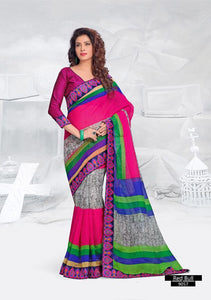 SAREE - Printed, Multi-color and Embroidary Catalog 9057
